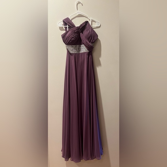 Boubou One-Shoulder Lavender Formal Dress - Picture 1 of 6